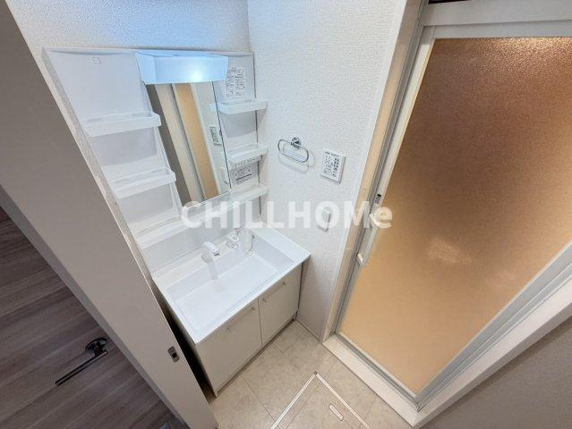 D-Gran矢中町の洗面所|当社、チルホームのHPもご覧ください(^^)/物件情報多数♪