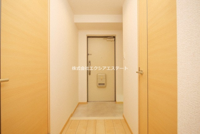 フクダ不動産上本町マンションの玄関