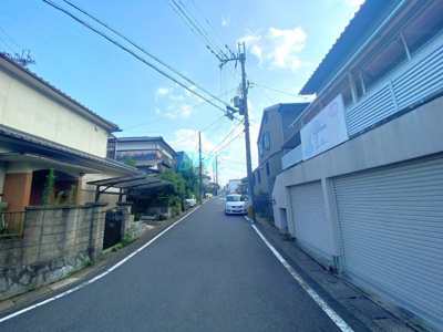 【前面道路含む現地写真】 | 坂本１丁目