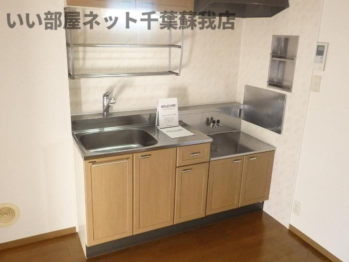セジュール五井　Ｃのキッチン|キッチンです