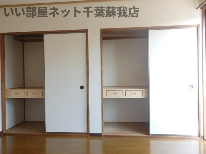 セジュール五井　Ｃの収納|大きなものも収納できそうです