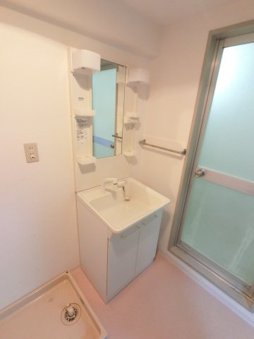 サントミグランドールマンションの洗面所