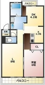 浦里第一マンションの間取り