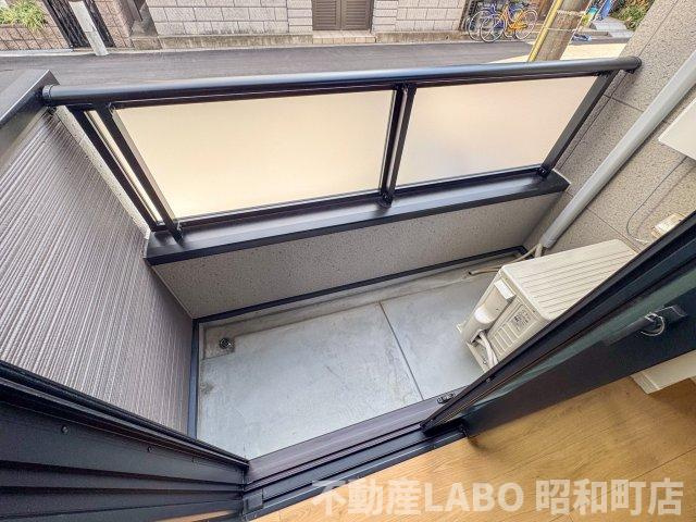 モアナタカアイのバルコニー