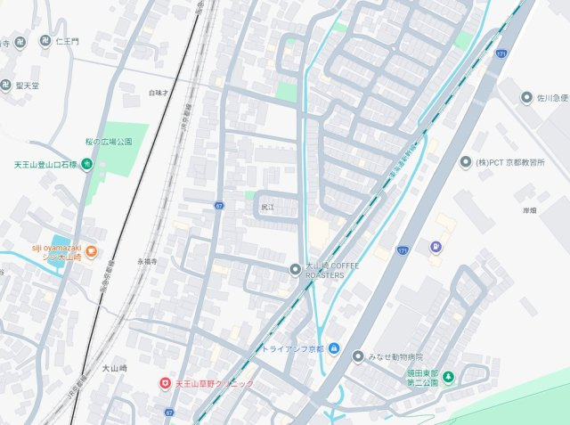 ★乙訓郡大山崎町大山崎尻江　第1期　新築一戸建ての地図
