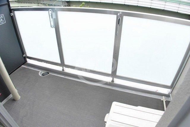 プレサンス江戸堀のバルコニー|プレサンス江戸堀　バルコニーも十分の広さ