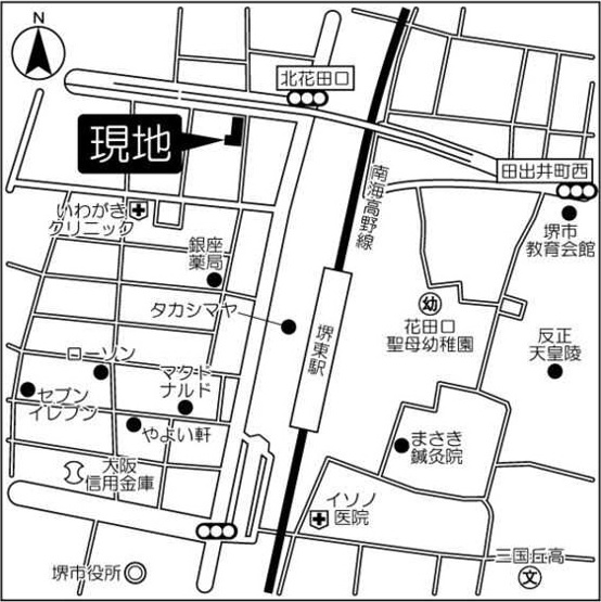 【地図】 | セントラル堺東