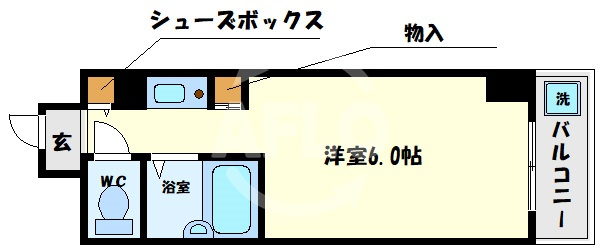 エムロード玉造の間取り|エムロード玉造　間取り