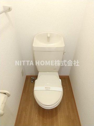丹波市柏原町柏原のアパートのトイレ|ウォシュレット設置しています！