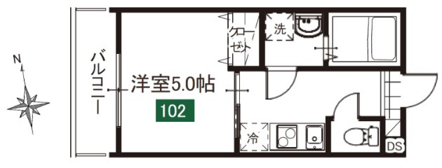 【間取り】 | MELDIA舎人Ⅱ