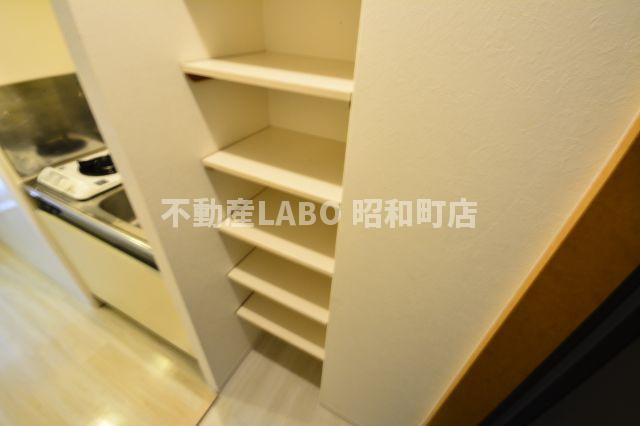 フロレスコ昭和町の収納