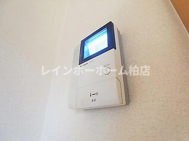 特典：仲介手数料が無料です!!のセキュリティ|モニタ付インターホンです