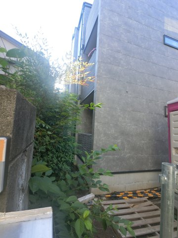 KISBIG市川のバルコニー