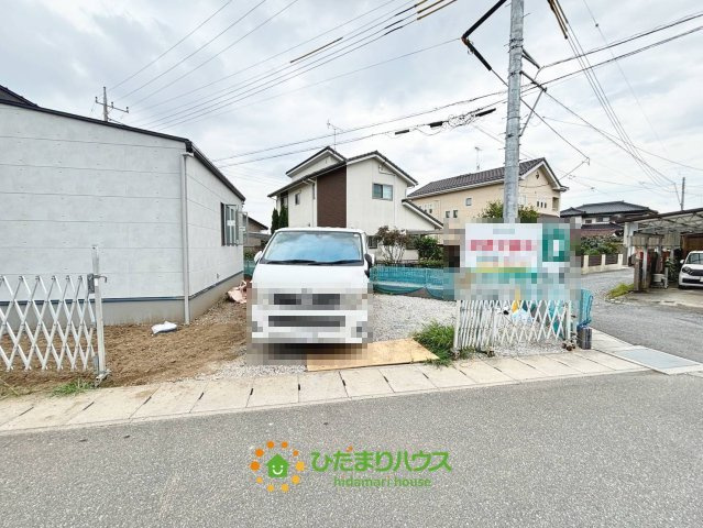 クライン古河雷電町第２期　新築一戸建て　02の前面道路含む現地写真|2026/7/27　撮影