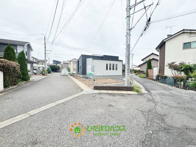 クライン古河雷電町第２期　新築一戸建て　02の前面道路含む現地写真|2026/09/07　撮影