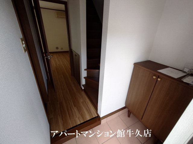 ランポ牛久の玄関