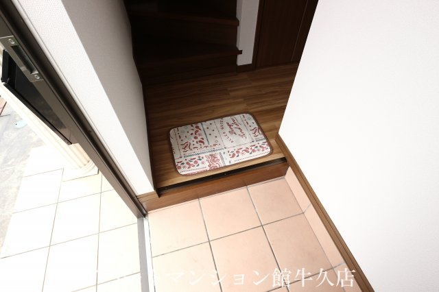 ランポ牛久の玄関