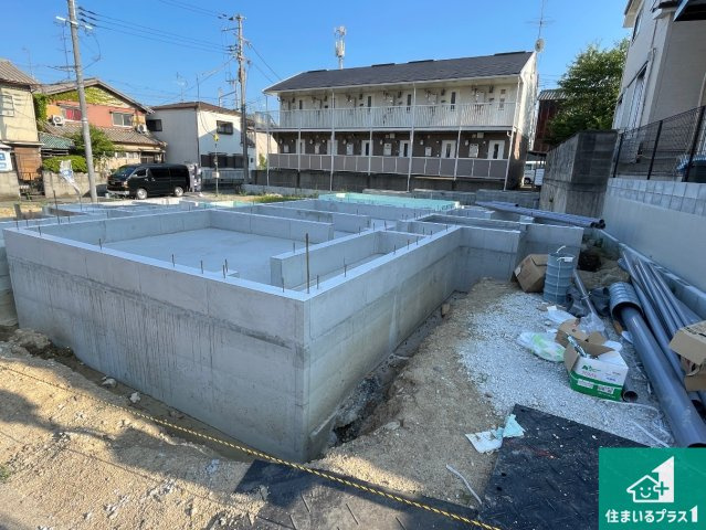 乙訓郡大山崎町大山崎尻江　第1期　新築一戸建ての外観|現在建築中！落ち着いた街並みで新生活を始めることが出来そう！周辺の物件も併せてご紹介させて頂きます！