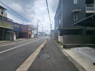 NEST冷泉町の周辺|前面道路