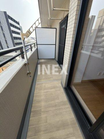 横浜市南区宿町３丁目の賃貸マンションのバルコニー