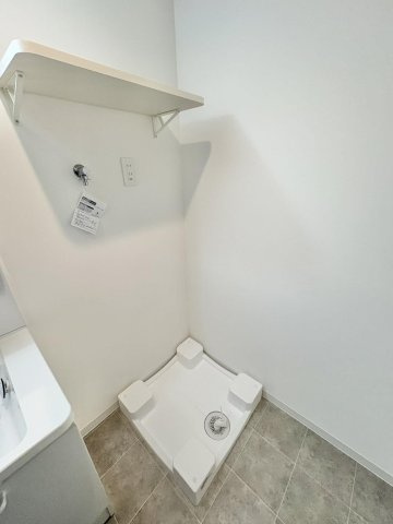 熊本市中央区薬園町の賃貸マンションの洗面所
