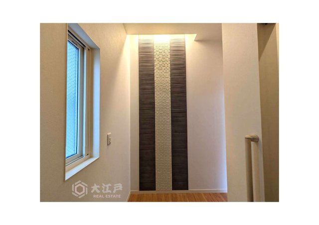 練馬区大泉町４丁目中古戸建　長期優良認定住宅の玄関|エコカラット・間接照明