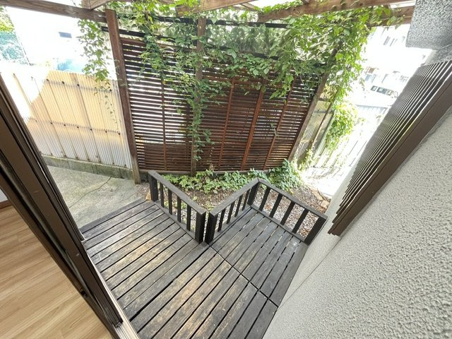 今井貸家の庭
