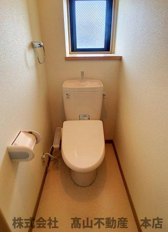 宗像市東郷１丁目の賃貸マンションのトイレ