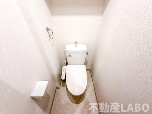 AND TERRACE 文の里のトイレ