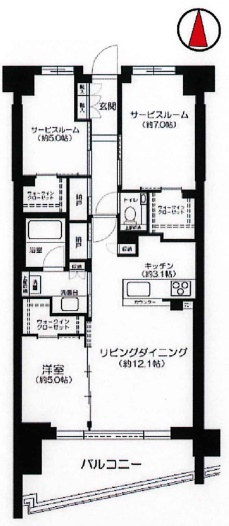 シティテラス文京小石川の間取り