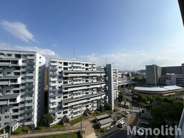 光明池駅前5号棟の展望