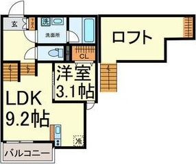 FAMILY STAGE川名Ⅱの間取り