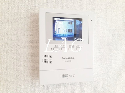 【セキュリティ】 | ポンド　フィールド | モニター付きインターホンです。