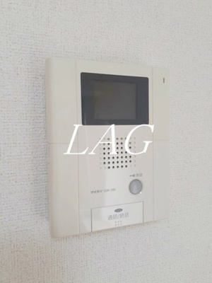 【セキュリティ】 | ロテュスパルク | モニター付きインターホンです。