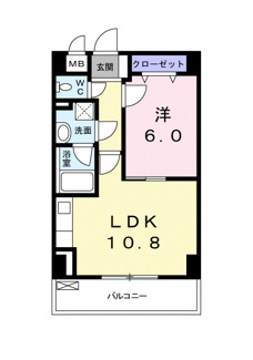 【間取り】 | ベルフィオーレ千代田 | 間取りです。