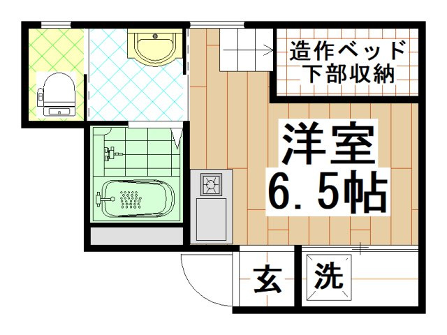 ジャルダン長瀬 ( 近畿大学 一人暮らし )の間取り