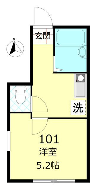 レジデンツ赤羽の間取り