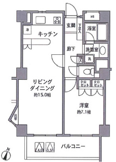 【間取り】 | フレール早稲田