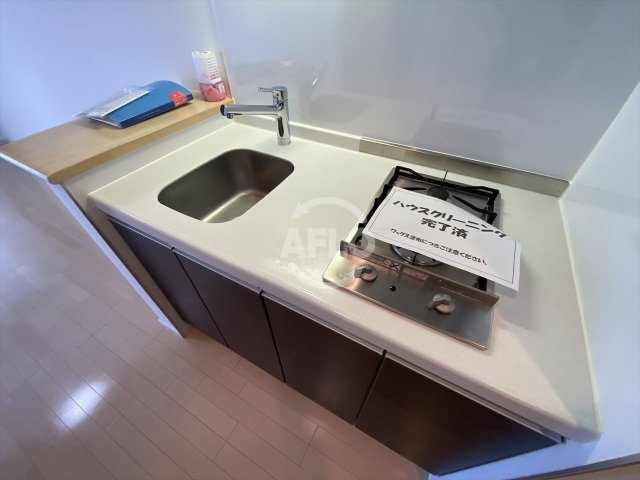 アーバネックス北浜のキッチン|アーバネックス北浜　2口ガスシステムキッチン