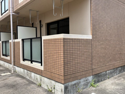 【バルコニー】 | ハイツAKUA | お洗濯にも便利なバルコニー付き