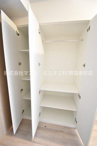 旧プレール・ドゥーク堺筋本町Qの収納