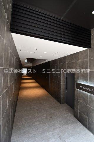 旧プレール・ドゥーク堺筋本町Qのエントランス