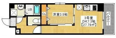 Grazie船橋の間取り