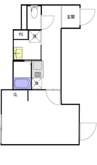 【間取り】 | クレサージュ亀戸 | 間取りです。