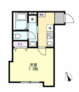 【間取り】 | ベイルーム相模原氷川町 | 間取りです。