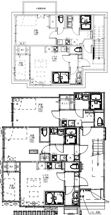 KEIAI RESIDENCE 久米川Ⅱの間取り