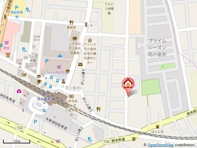 【地図】 | インペリアル花小金井