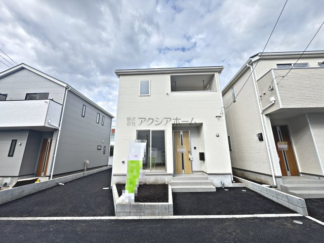 入間市扇台1丁目・全5棟　新築一戸建　2号棟の区画図|【全5棟・2号棟】カースペース2台分。