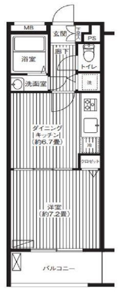 ＩＳＩＩビルの間取り