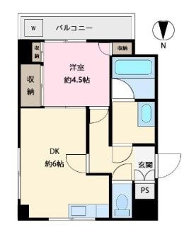 オリオンマンションの間取り